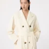 101801 Icon Coat, bianco
