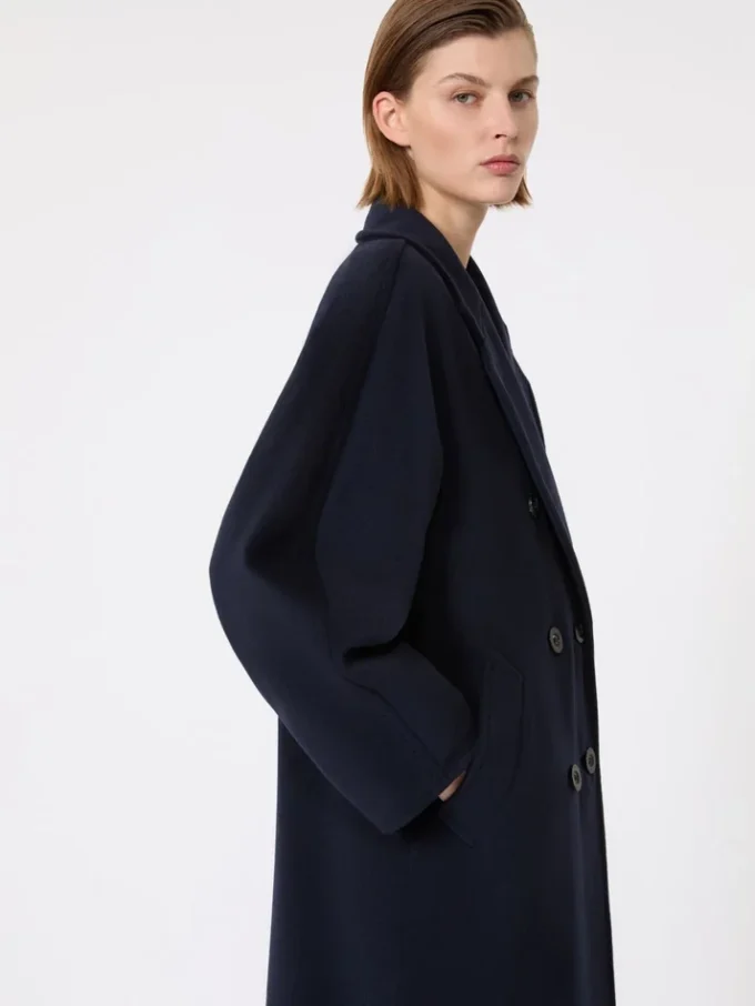 101801 Icon Coat, blu oltremare