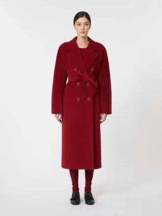 101801 Icon Coat, rosso scuro