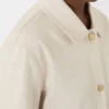 Abito chemisier in denim bull di cotone, color sabbia Abito chemisier in denim bull di cotone, color sabbia