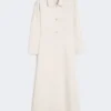 Abito chemisier in denim bull di cotone, color sabbia Abito chemisier in denim bull di cotone, color sabbia