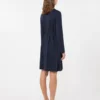 Abito in jersey Milano-knit, blu navy