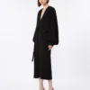 Abito leggero in cady, nero Abito leggero in cady, nero