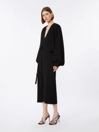 Abito leggero in cady, nero Abito leggero in cady, nero
