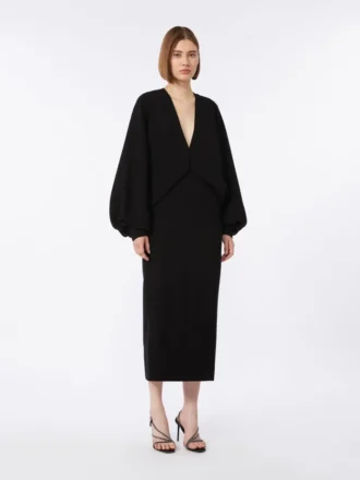 Abito leggero in cady, nero Abito leggero in cady, nero