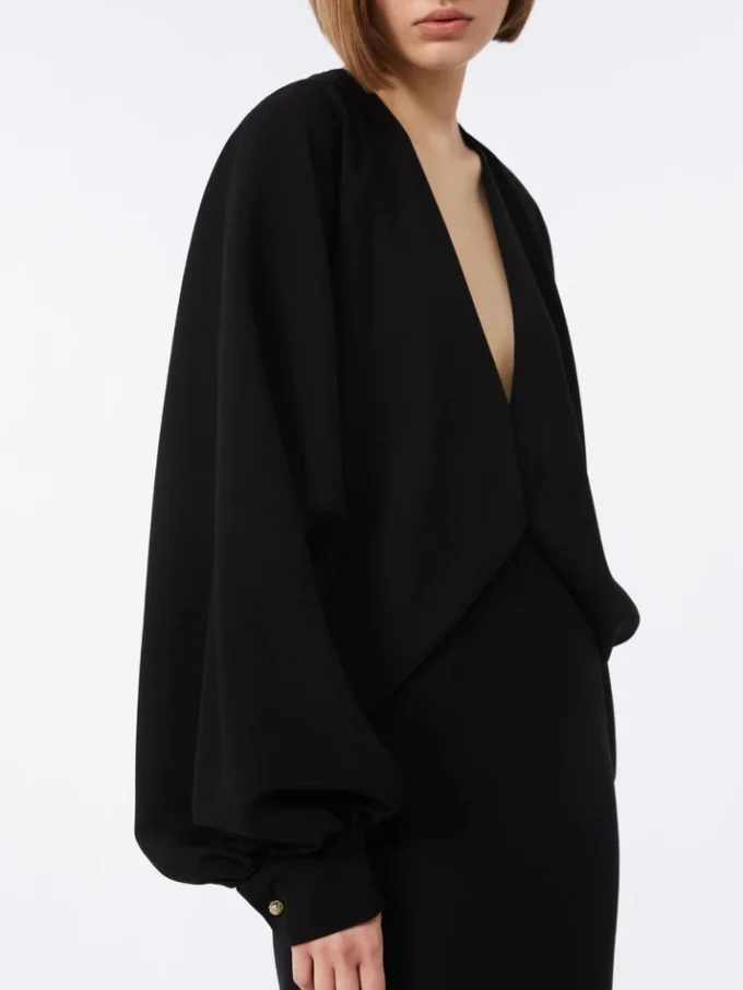 Abito leggero in cady, nero Abito leggero in cady, nero