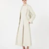 Giacca doppiopetto in jersey scuba, beige Giacca doppiopetto in jersey scuba, beige