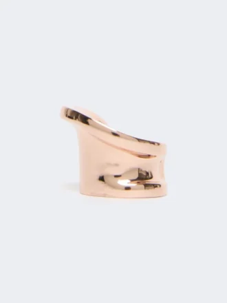 Anello asimmetrico in metallo, bronzo Anello asimmetrico in metallo, bronzo