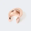 Anello asimmetrico in metallo, bronzo Anello asimmetrico in metallo, bronzo