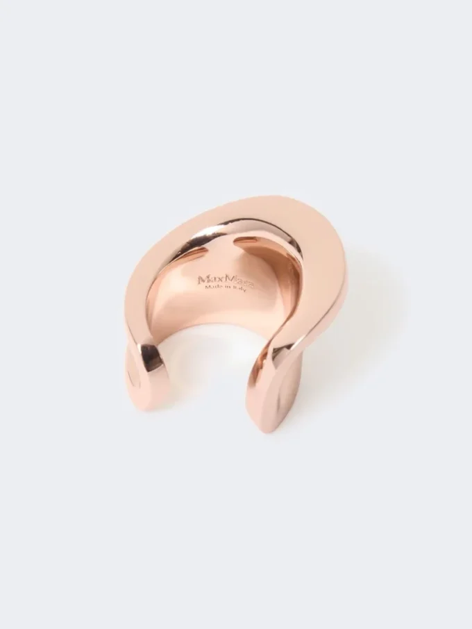 Anello asimmetrico in metallo, bronzo Anello asimmetrico in metallo, bronzo