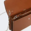 Astuccio per telefono in pelle, marrone ambra Astuccio per telefono in pelle, marrone ambra