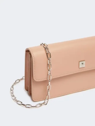 Astuccio per telefono in pelle, rosa Astuccio per telefono in pelle, rosa
