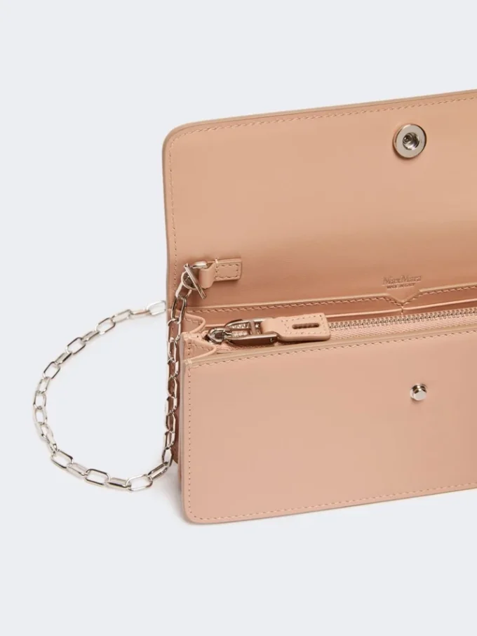 Astuccio per telefono in pelle, rosa Astuccio per telefono in pelle, rosa