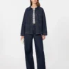 Autentica giacca-pantalone in denim, blu navy Autentica giacca-pantalone in denim, blu navy