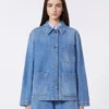Autentica giacca-pantalone in denim, blu navy Autentica giacca-pantalone in denim, blu navy