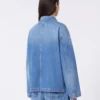 Autentica giacca-pantalone in denim, blu navy Autentica giacca-pantalone in denim, blu navy