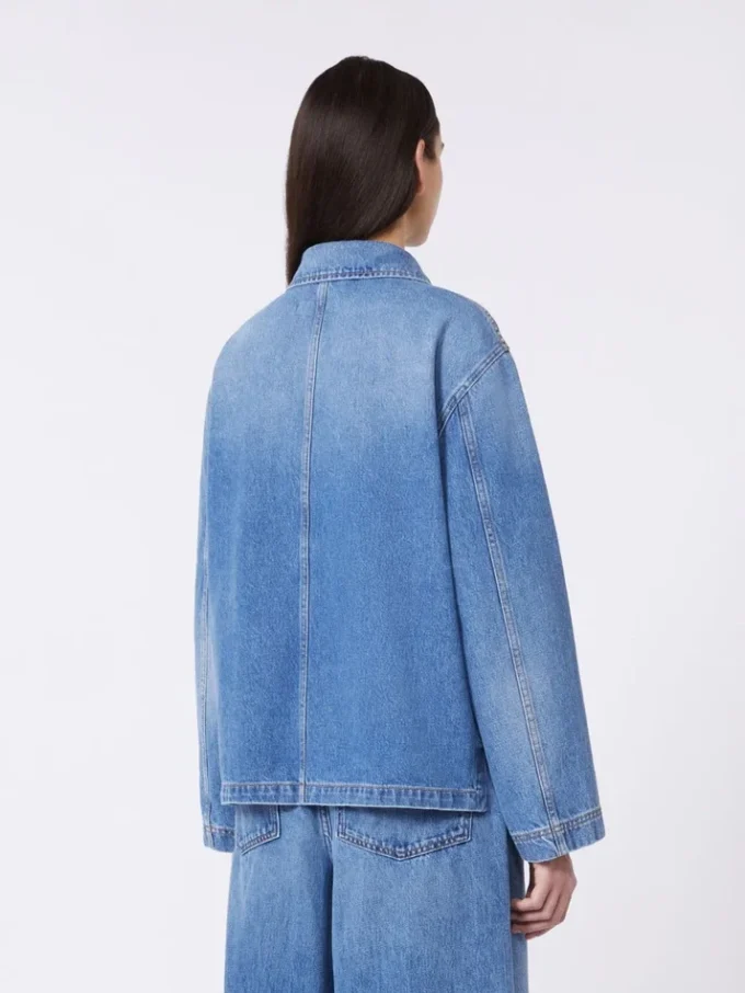 Autentica giacca-pantalone in denim, blu navy Autentica giacca-pantalone in denim, blu navy