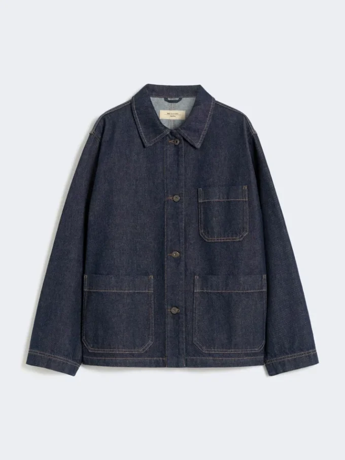 Autentica giacca-pantalone in denim, blu navy Autentica giacca-pantalone in denim, blu navy