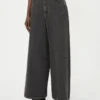 Autentici jeans in denim di cotone, neri Autentici jeans in denim di cotone, neri