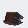 Borsa a secchiello media, marrone nocciola
