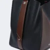 Borsa a secchiello media, marrone nocciola