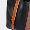 Borsa a secchiello media, ruggine