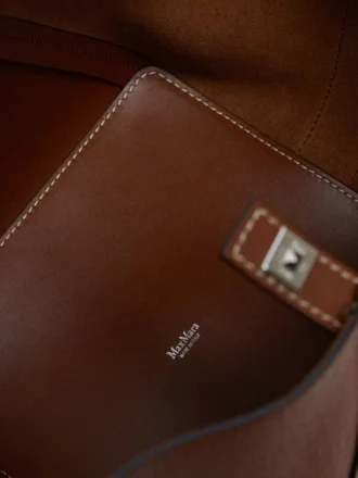 Borsa a secchiello piccola, marrone