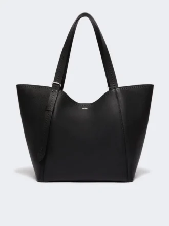 Borsa Archetipo in pelle, nera