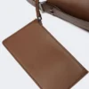 – borsa in pelle archetipo media, marrone