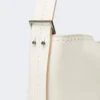 – borsa in pelle archetipo medium, bianca
