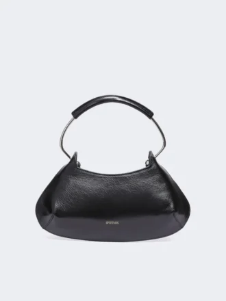 Borsa in pelle Caju mini, nera