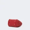 Borsa marina extra-piccola in intreccio a canestro effetto rafia, rossa Borsa marina extra-piccola in intreccio a canestro effetto rafia, rossa