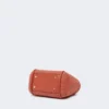 Borsa marina extra-small effetto rafia intrecciata, color terracotta Borsa marina extra-small effetto rafia intrecciata, color terracotta