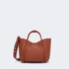 Borsa marina in pelle extra-small, color ruggine Borsa marina in pelle extra-small, color ruggine