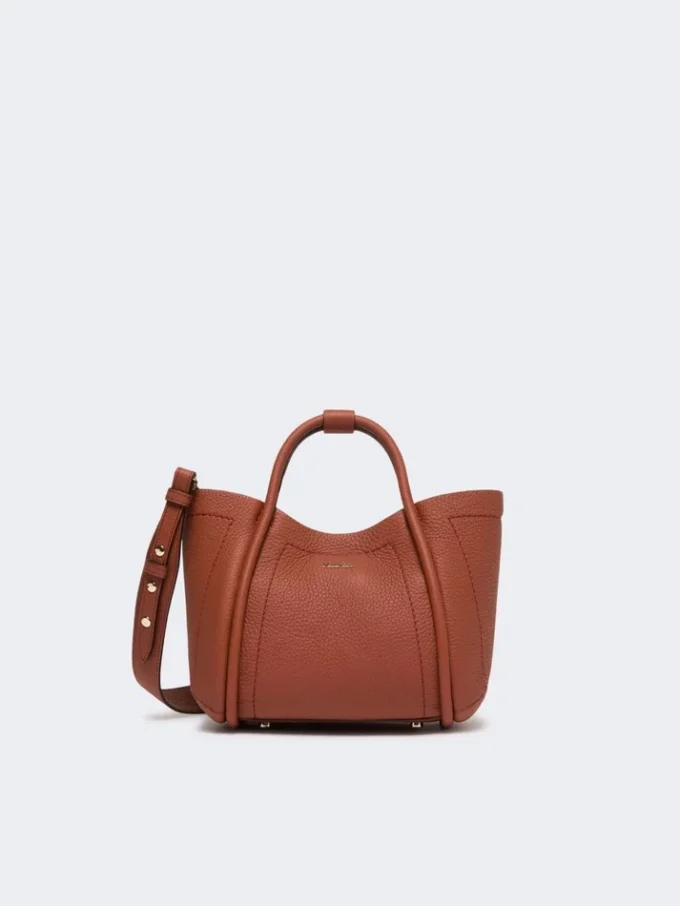 Borsa marina in pelle extra-small, color ruggine Borsa marina in pelle extra-small, color ruggine