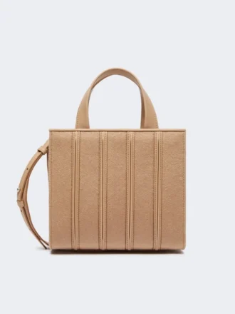 Borsa Max Mara Whitney 4 – piccola, marrone nocciola