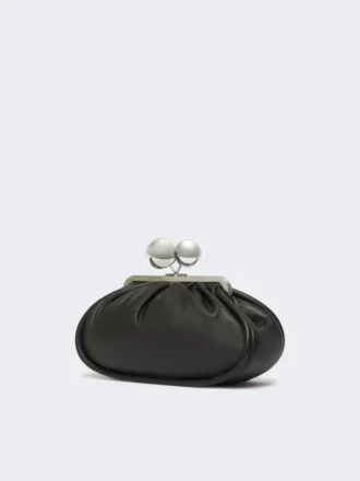 Borsa Pasticcino media in nappa lucida, nera Borsa Pasticcino media in nappa lucida, nera