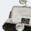 Borsa Pasticcino media in nappa lucida, nera