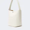 Borsa piccola in pelle Archetipo, bianca Borsa piccola in pelle Archetipo, bianca