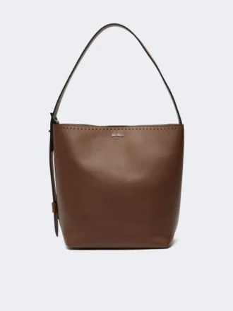 Borsa piccola in pelle Archetipo, marrone