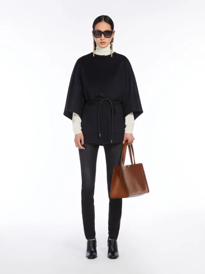 Borsa tote in pelle, color tabacco Borsa tote in pelle, color tabacco