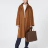 Borsa Whitney 7 di Max Mara – grande, marrone ambra Borsa Whitney 7 di Max Mara – grande, marrone ambra
