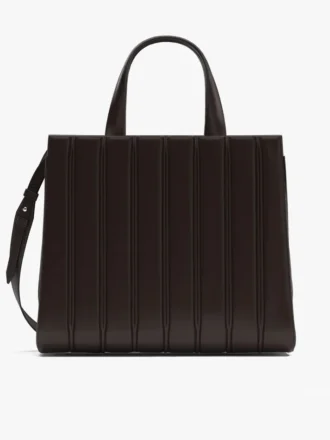 Borsa Whitney di Max Mara 7 – grande, marrone scuro