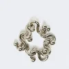 Bracciale metallico, argento Bracciale metallico, argento