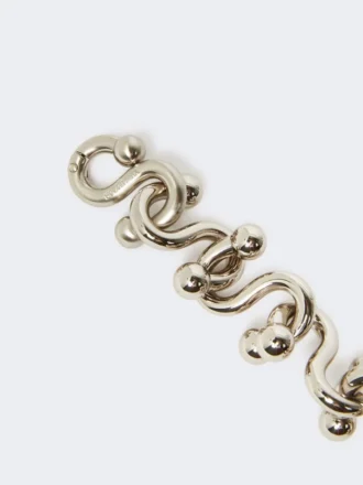 Bracciale metallico, argento Bracciale metallico, argento