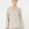 Camicetta in lana, beige Camicetta in lana, beige