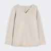 Camicetta in lana, beige Camicetta in lana, beige