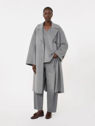 Camicetta in lana, grigio medio