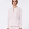 Camicetta leggera in cady, rosa