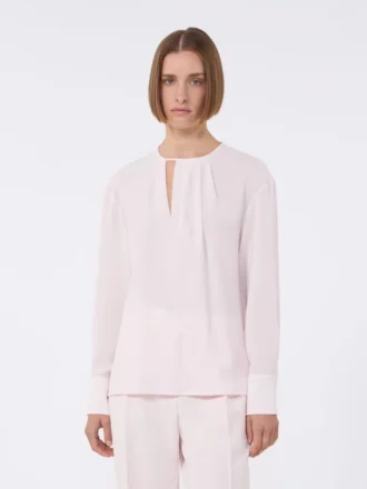 Camicetta leggera in cady, rosa